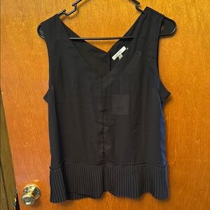 Black Sleeveless Top